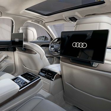 Rear screens Audi A8